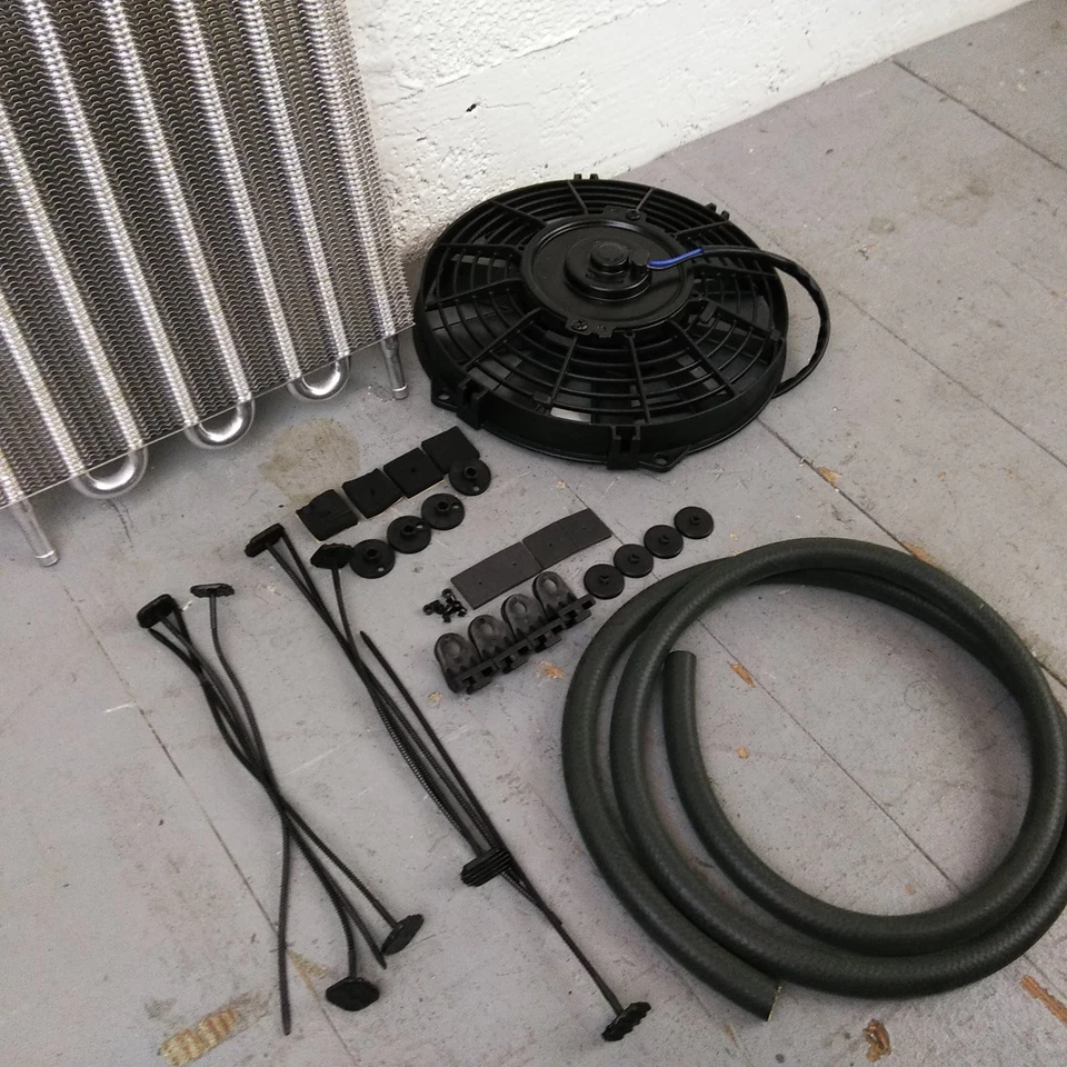 1900-27 Early Cars Transmission Oil Cooler Electric Radiator Fan Kit gm pickup  - Image 4 of 4