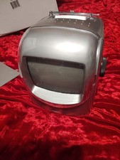 New Open Box 5.5 Inch Bw Crt Tv With Rca Input
