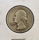 1944 Washington Quarter - 90% Silver -  VF Free Shipping W/ Tracking