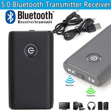 2 IN 1 Wireless Audio 3.5mm Jack Aux Adapter Bluetooth 5.0 Transmitter Receiver