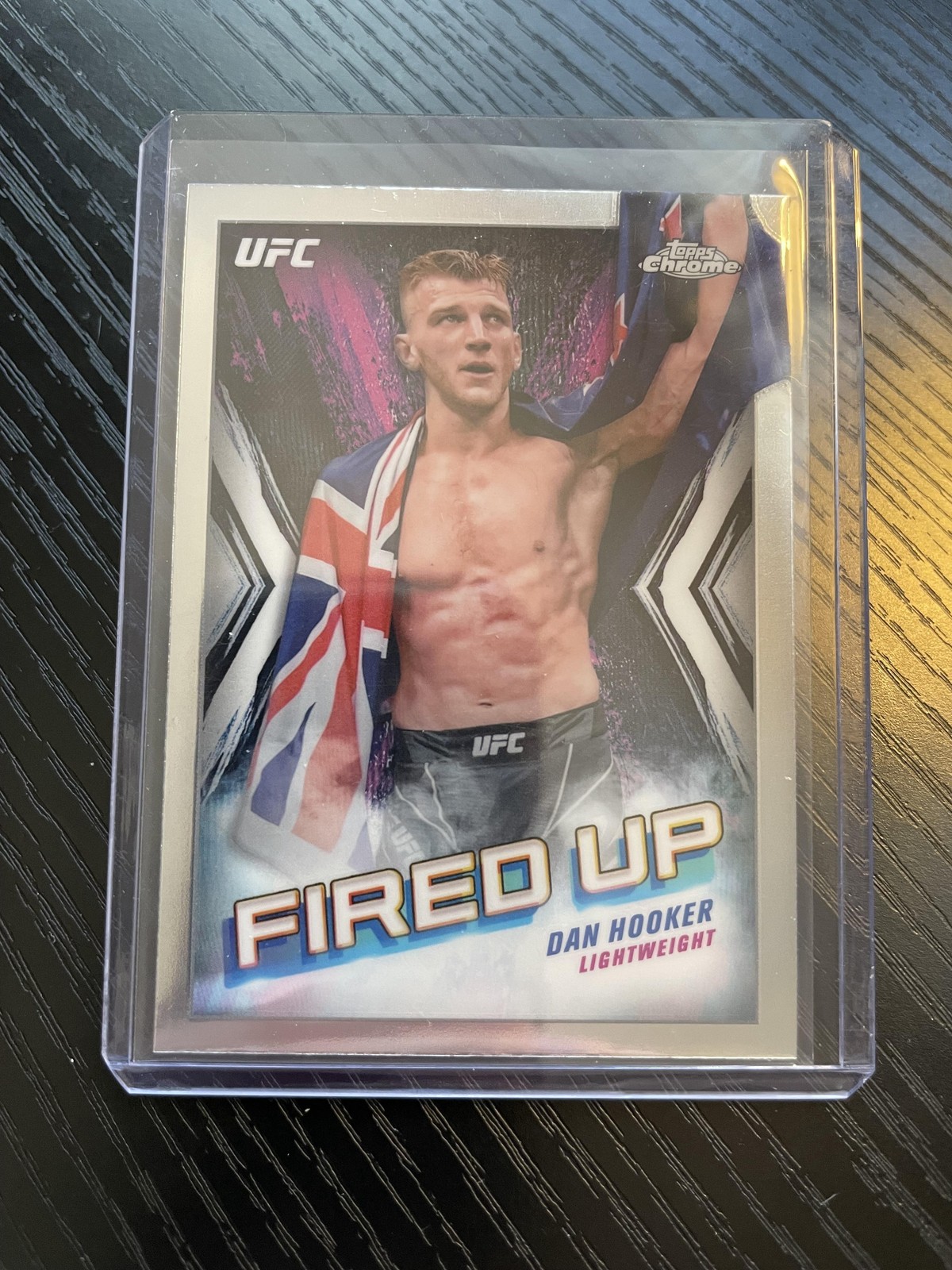2024 Topps Chrome UFC #FDP-19 Dan Hooker Fired Up