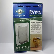PetSafe Aluminum Pet Door Small 1-15 lb Dog Cat Flap Heavy Duty NIB