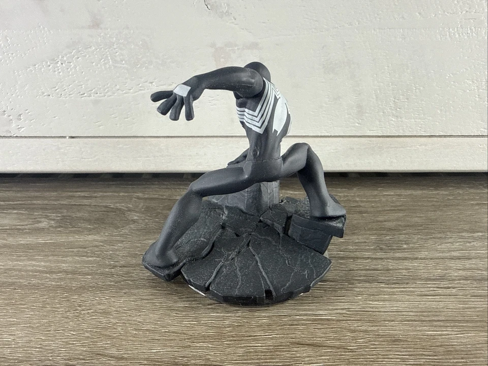 Disney Infinity 2.0 Traje Simbionte Negro Spiderman Figura PS3 PS4 Wii U XBOX One Foto 2 de 2