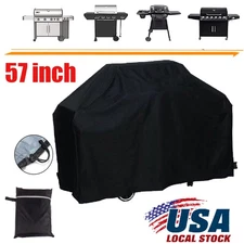 BBQ Gas Grill Cover Barbecue Waterproof Outdoor Heavy Duty UV Protection 57 Inch