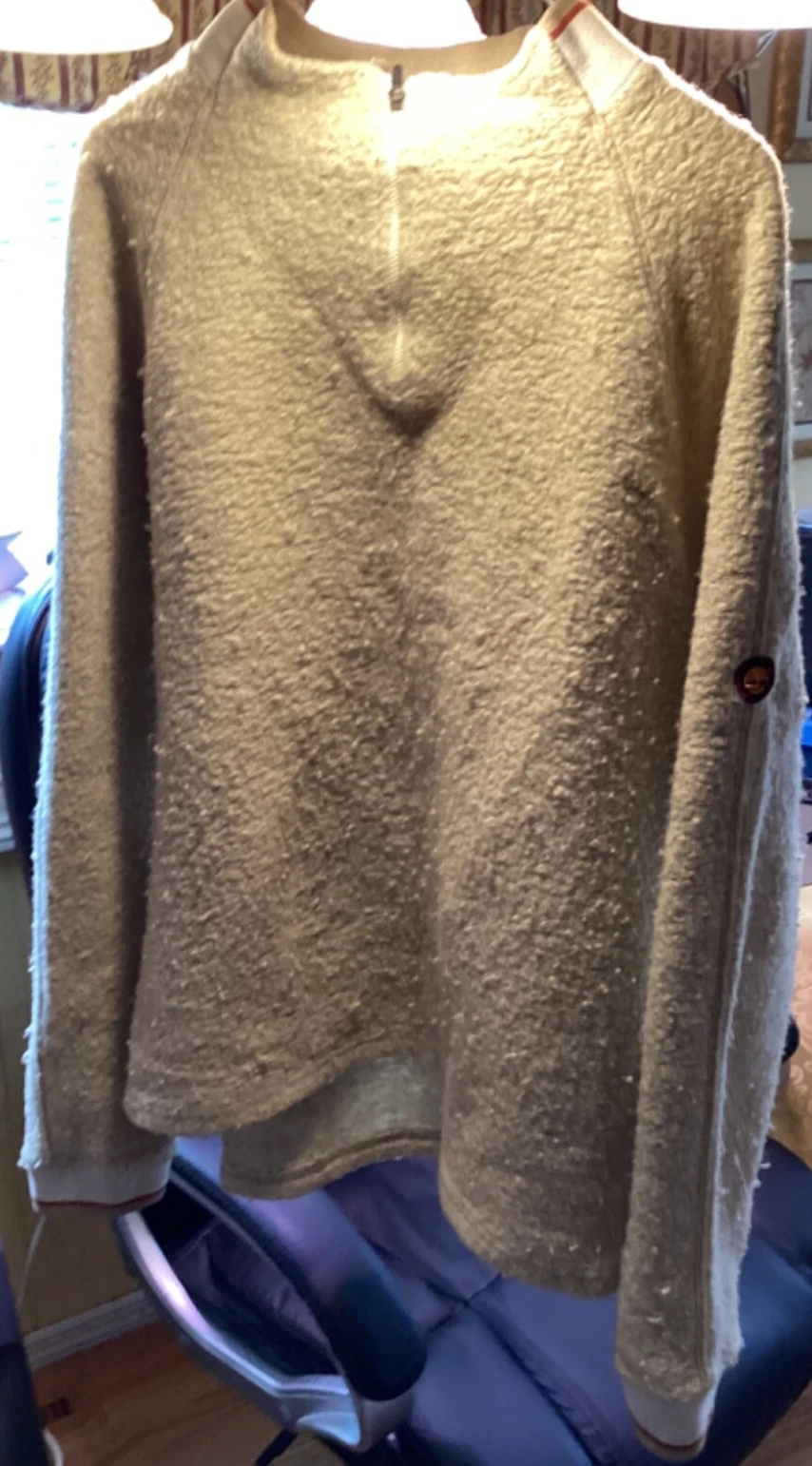 Timberland Weathergear Wool Blend Pullover Top X-Large Absolutely Amazing Mint!