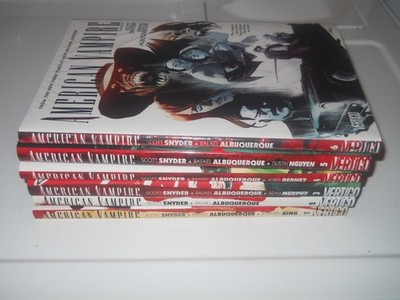 Lot American Vampire Vol. 1 2 3 4 5 6 Scott Snyder Vertigo HARDCOVERS ZZ304