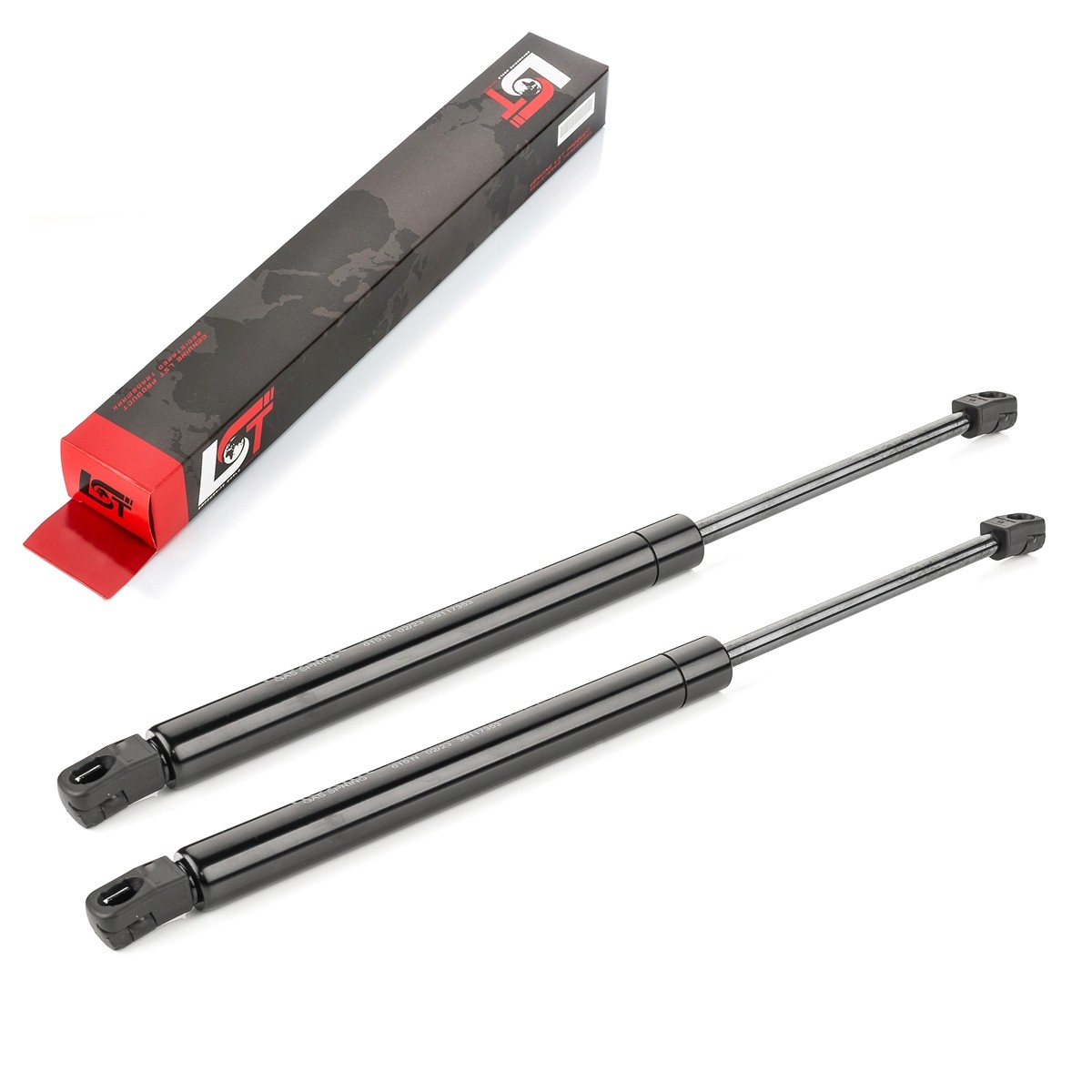 2x Rear Tailgate Damper Gas Spring Trunk 615 N for Opel Crossland X P17
