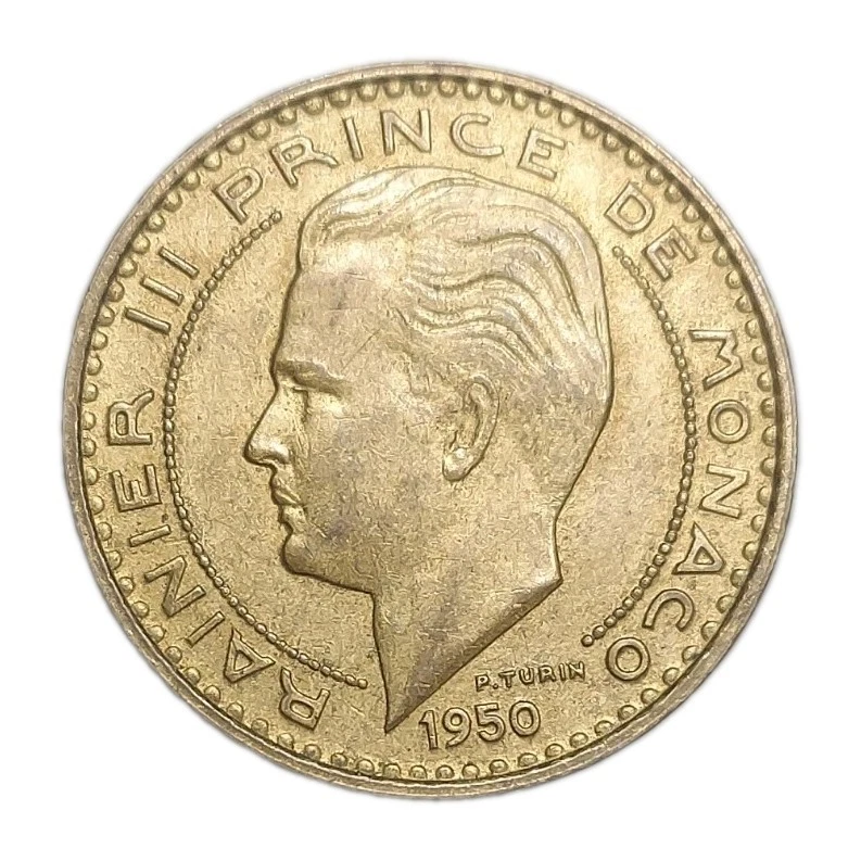 モナコ Monaco レーニエ3世 Rainier III 5フラン ピエフォー レーニエ3世 - Wikipedia