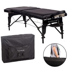 Best Massage Table, Portable Bed, Two Fold, Adjustable Height, Carrying Case New