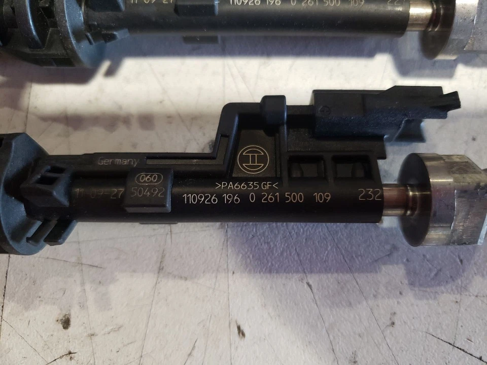 BMW 335I E93 LCI N55 2012 3,0 L turbo 2011-17 - juego de inyectores de combustible 6 - 7597870-04 Foto 2 de 4