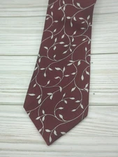 Ryan Seacrest Necktie Distinction Red Vines Silk