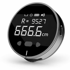 Digital Measuring Wheel Distance Meter LCD Curved Straight Portable 99m Tool