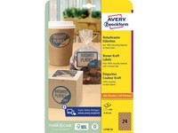 Avery Zweckform Naturbraune Etiketten, Rund, Durchm.: 40 Mm 1 Bis 20X Spare 39%