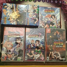 River City Girls Zero 0 / 1 Foil Cover / 2 - Slipcover Soundtrack - Switch - New
