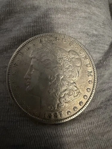 1887 O Morgan Dollar VF Very Fine 90% Silver $1 US Coin Collectible