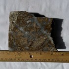 ~0.9"+ Thick  WYOMING BLIZZARD STONE SLAB ~443g/15.6oz/ rough agate druzy cab — photo 8