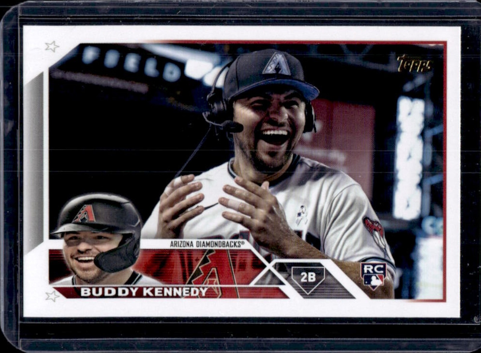 2023 Topps Buddy Kennedy Image Variation RC Golden Mirror SSP #135 Diamondbacks