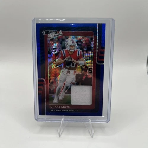 2025 Panini Donruss - Donruss Threads Drake Maye #DTH-DME (MEM)