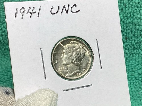 1941 Mercury Dime — photo from the most recent tracked eBay sale