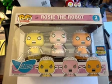 Funko Pop! The Jetsons Rosie The Robot 3pk LE 2000 SDCC 2017 Saturday Cartoons