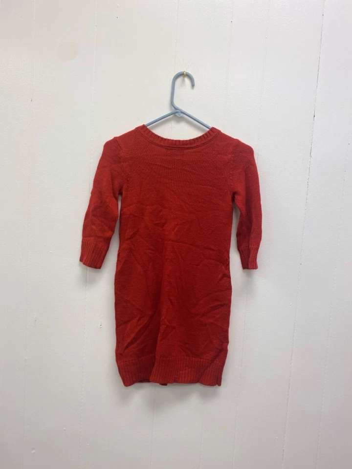 Suéter túnica rojo brillante grande para niñas AMY BYER Foto 3 de 3