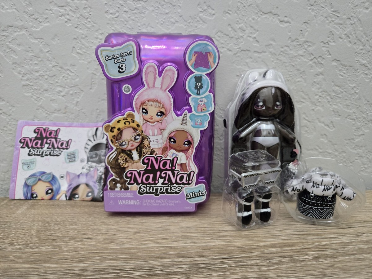 Na!Na!Na! Surprise Minis Series 3 Doll - ZARA ZEBRA - New Na!Na!Na! Surprise Minis Series 3 Doll - ZARA ZEBRA - New