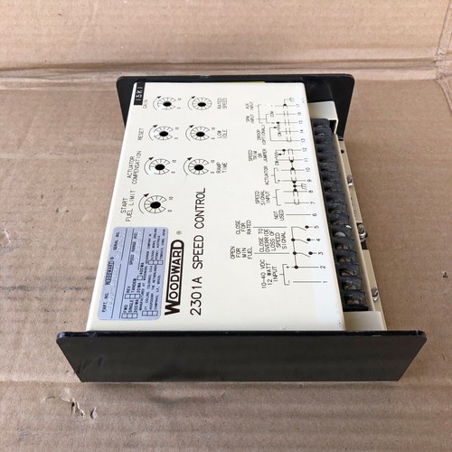 WOODWARD 2301A DREHZAHLREGLER 9905-131 REV G - Bild 6 von 7