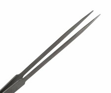 10" Long Nose Narrow Tweezers Straight Fine Point Tip Utility Jewelry Tool 250mm