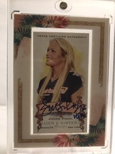 2006 Topps Allen & Ginter Jennie Finch Autograph / Auto 04 Olympic Gold Medalist