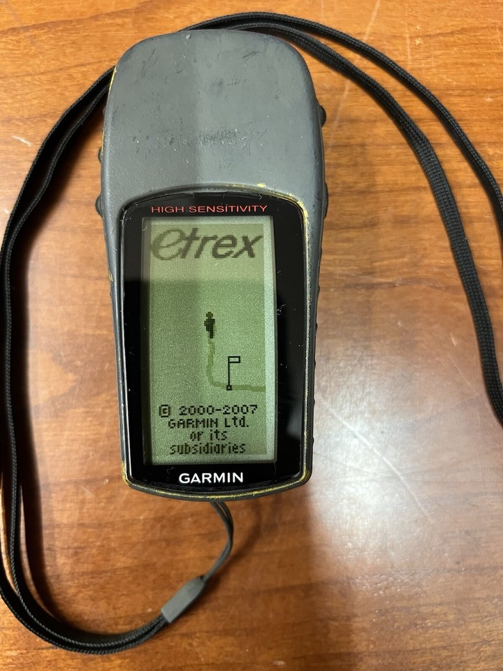 Garmin Etrex Personal Navigator GPS Handheld 12 Channel Hiking Outdoors