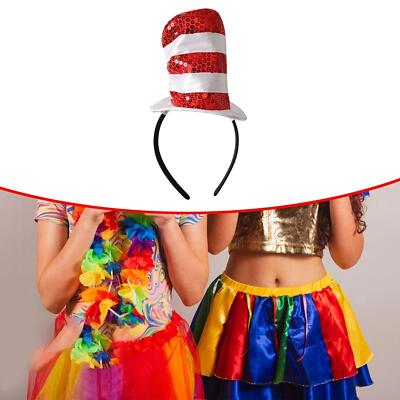 Mini Zylinder Hut Stirnband Neuheit leicht Kinder Erwachsene Tee Party Kopfschmuck für