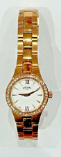 Rotary Ladies Rose Gold-Plated Stainless Steel Bracelet Watch. LB03907/01