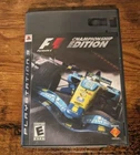 Formula 1 Championship Edition PlayStation 3 (Sony PS3) Tested & Working!