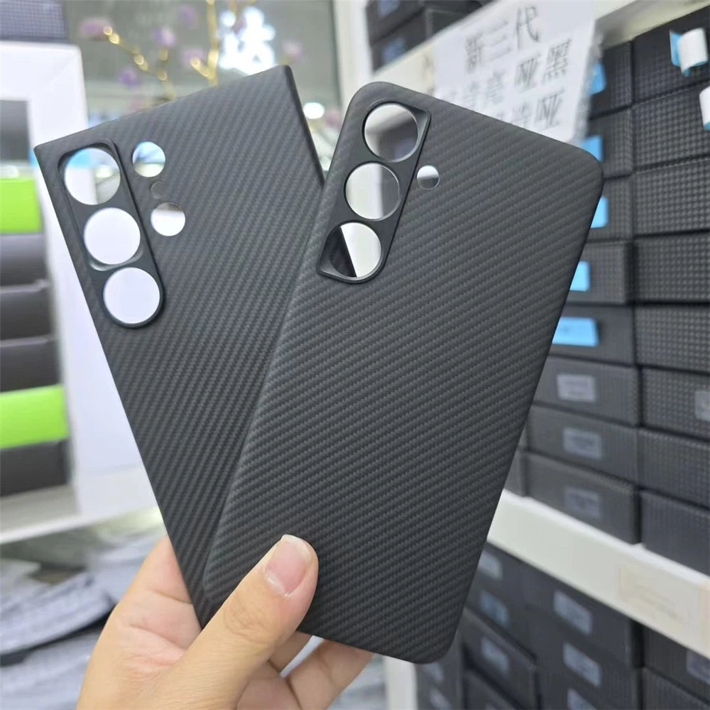 Magnetic Aramid Carbon Fiber Case For Samsung Galaxy S24 Ultra S24+ Matte Cover - Picture 1 of 9