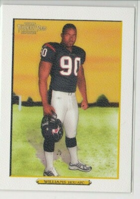 MARIO WILLIAMS '06 TOOPS TURKEY RED-WHITE ROOKIE-LET'S HAGGLE-SEND ME AN OFFER!!