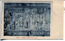 Italy Pisa - Campo Santo La Vigna old G Barsanti published postcard 