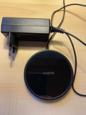 mophie wireless charging pad 10w für iphone 11 und 12