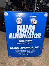 Allen Avionics Hum Eliminator Model HEC- 2000