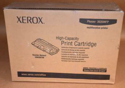 XEROX Phaser 3635MFP Print Cartridge 108R00795 NEU OVP