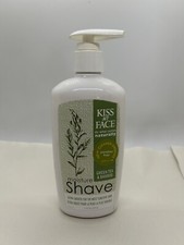 Kiss My Face Moisture Shave Green Tea Bamboo Vegan 11 oz Vintage Collectible