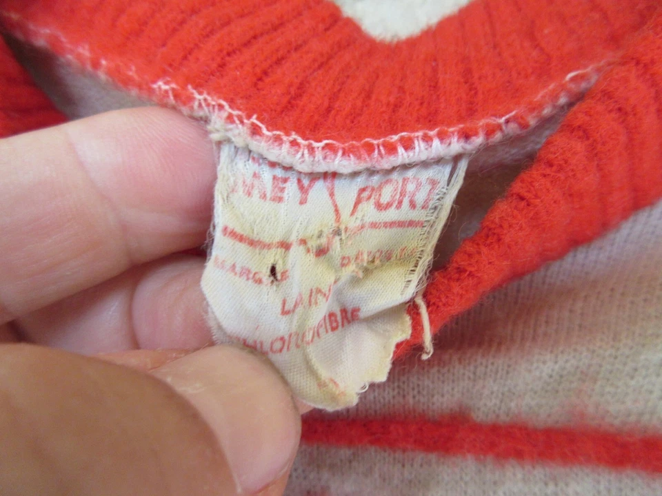 Maillot cycliste vintage 60'S laine CYCLES C.N.C shirt SOURCES DE SAINE FONTAINE - Photo 2/4