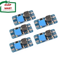 5PCS MT3608 DC-DC Step up Boost Power Converter 2A Module Adjustable Step up Vol
