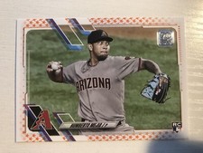 2021 Topps Orange Star Parallel /99 Humberto Mejia Diamondbacks RC 139