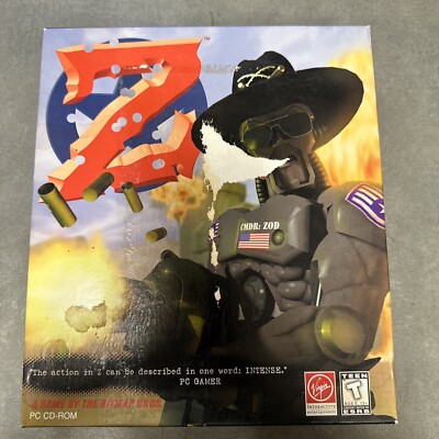 Z Bitmap Brothers Virgin Interactive Computer CD ROM PC, 1996 NEW RETAIL BOX NIB