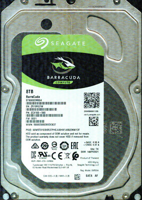 ST8000DM004, 2CX188-568, 0001, TK, ZR10, SEAGATE 8TB APR 20121 | eBay