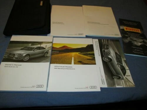 Manuales de operador y de dueño A4 Audi