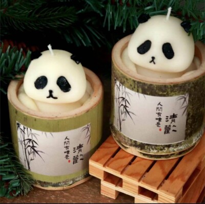 Cute Panda Aromatherapy Candles 20oz