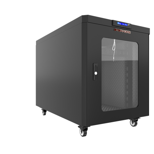 Sysracks 12U 35 Inch Depth Silent Soundproof Quiet Acoustic Server Rack