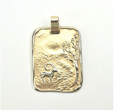 Sternzeichen Tierkreiszeichen 333 Gold Platte groß stabil 18,5x24mm 3,5g NEU