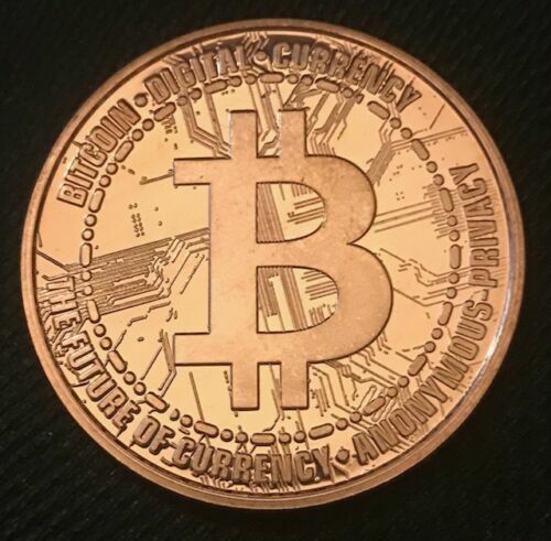 1 oz Copper Round - Bitcoin | eBay